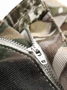 Blugi Tween Boy Camo Print