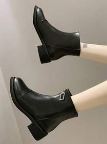 Women's Ankle Boots And Short Boots - Black - View 2