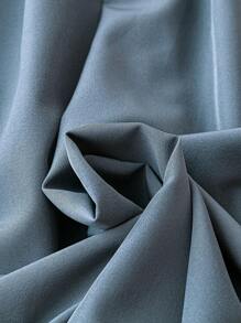 Rometta Plus Solid Flounce Sleeve Blouse Fall Cloth For Women