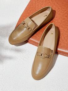 Women's Flat Shoes - Apricot - View 2