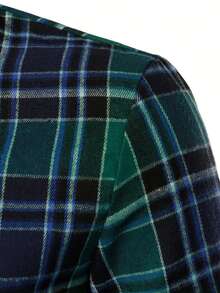 NITAGUT Men Plaid Print Shirt - Multicolor - View 6