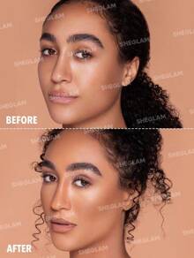 SHEGLAM Sunside Bronzer-Sun Star Powder Contour Long Wear Evenly Pigmented Neutral Warm Tone Bronzer Sculpting Natural Matte Face Makeup Contour & Bronzer Brand Beauty Makeup Face Paint Cosmetic For Women Girls Perfect For Winter Spring Ideal For Y2K Fancy Fashion Suitable For Birthday Gift Party Ready Best Color - Sun Star - View 2