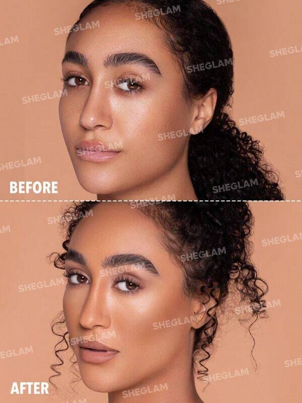 SHEGLAM Sunside Bronzer-Sun Star Powder Contour Long Wear Evenly Pigmented Neutral Warm Tone Bronzer Sculpting Matte Face Makeup Contour & Bronzer Brand Beauty Makeup Face Paint Cosmetic For Women Girls Perfect For Spring Summer Ideal For Y2K Fancy Fashion Suitable For Birthday Mother'S Day Gift Rave Festival Party Ready Best Color - Sun Star - View 2