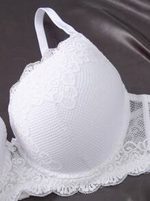 Set de 2 sujetadores con aros de encaje de colores contrastantes