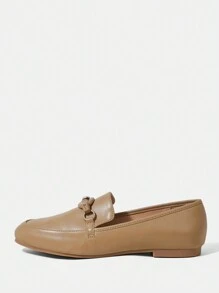 Women's Flat Shoes - Apricot - View 4