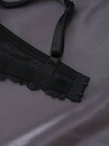 DesireSculpt Conjunto de 3 piezas de sujetador con aros de encaje, lencería para mujeres - Multicolor - Ver 3