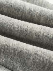 Cozy Pixies Bebé niño 2 piezas Pantalones deportivos con estampado de dibujos animados - Gris Claro - Ver 8