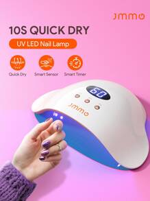 JMMO Lâmpada de Unha UV, 36W Luz UV para Unhas Com Cura Rápida de Esmalte de Unha em Gel, Com 3 Temporizadores, Função de Memória e Visor LCD, Lâmpada Secadora de Unhas LED Profissional Com Sensor Automático, Luz UV para Unhas em Gel para Casa DIY
