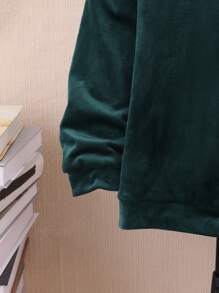 SHEIN Boys Drop Shoulder Hoodie