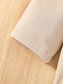 SHEIN Young Boy 博格领保暖内衬大衣