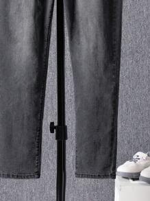 SHEIN Jeans für Teenager Jungen mit schrägen Taschen