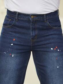 Manfinity Homme Men's Straight-leg Jeans With Side Pockets