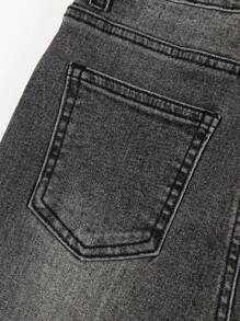 Tween Boy Cat Scratch Jeans