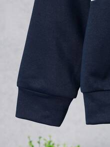 Tween Boy Color Block Hoodie & Sweatpants