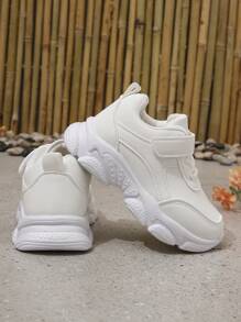 婴儿运动鞋 白色厚底运动鞋 休闲运动鞋