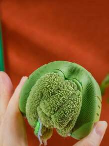 孩子們家居拖鞋適用於男孩,冬天防滑軟底卡通鞋