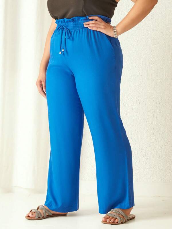 SHEIN Calça Pantalona Viscose Shien Curve