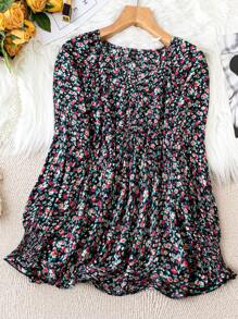 SHEIN LUNE 大尺碼襯衫 - 彩色 - 查看 1