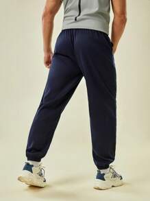 In My Nature Men's Color Block Outdoor Pants With Pockets