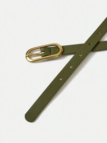 BizChic 聖誕深綠色女式時尚金屬扣帶