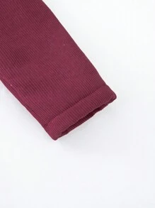 Đứa bé trai Nút phía trước Áo trùm đầu & Tổng thể Jumpsuit - Nhiều màu - Xem 5