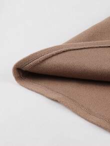 SHEIN Unity Solid Cami Dress - Khaki - View 5