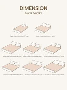 1pc Soft & Cozy Super Plush Duvet Cover Without Pillowcase, Antistastic Fuzzy Comforter Cover With Zipper Closure And Coner Ties,Grey - Grey - View 3