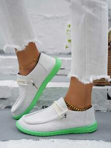 Của phụ nữ Thoải mái Thời gian rảnh rỗi Dopamine Giày thể thao - Màu be - Xem 8