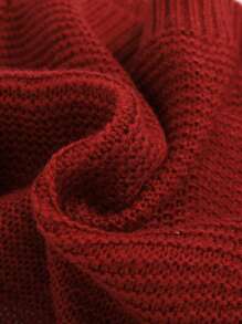 SHEIN Baby Girls Cardigans for Christmas - Burgundy - View 6