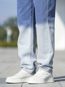 Manfinity Hypemode Pantalones Vaqueros De Hombre - Lavado ligero - Ver 7