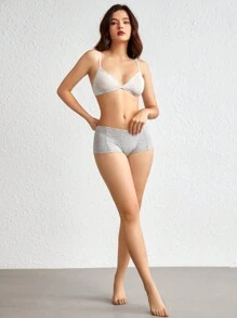 Ocili Ocili Buchstaben Gedruckte Spitze Gesäumt Bh Dessous