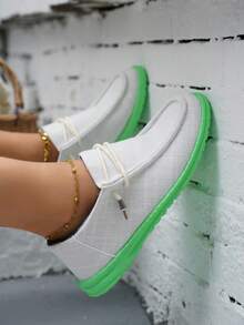 Của phụ nữ Thoải mái Thời gian rảnh rỗi Dopamine Giày thể thao - Màu be - Xem 1