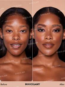 SHEGLAM Skinfinite 保濕粉底液樣品-紅木無瑕露水粉底液保濕遮瑕隱形毛孔遮瑕無毛孔不油膩輕盈自然柔軟液體粉底液 品牌 美容 化妝 化妝品 適合女性與女孩 完美搭配冬季 Y2K 時尚 流行 生日禮物 假期 派對準備就緒 最佳顏色 - Mahogany - 查看 2