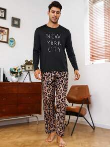 Nam In hoa Báo Quần ngủ - màu nâu - Xem 7