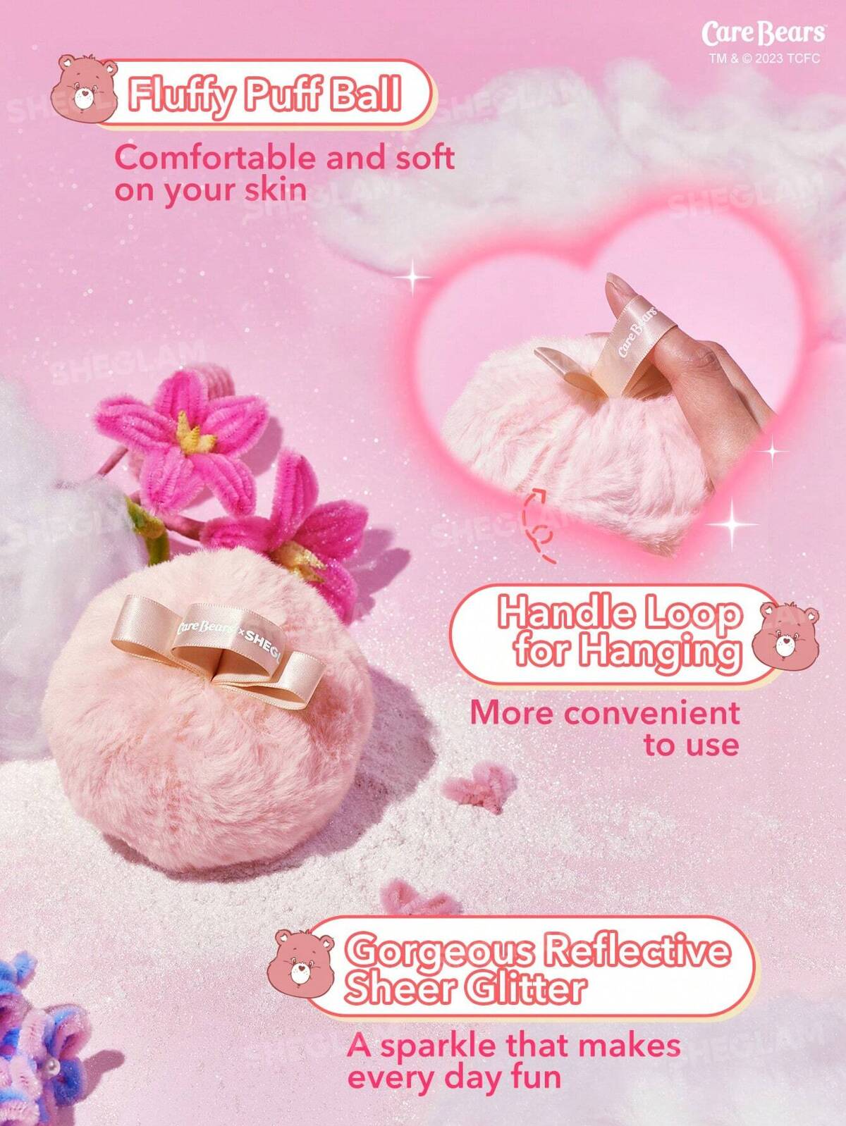 X Care Bears Catch Some Fun Highlighting Puff-Sparkle 4Ever