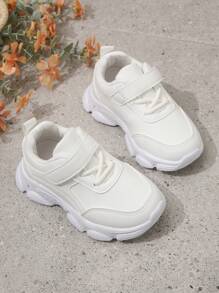 婴儿运动鞋 白色厚底运动鞋 休闲运动鞋