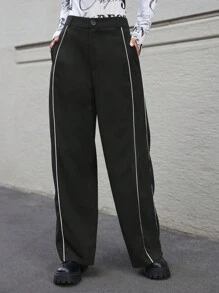 SHEIN Essnce Women's Wide Leg Suit Pants