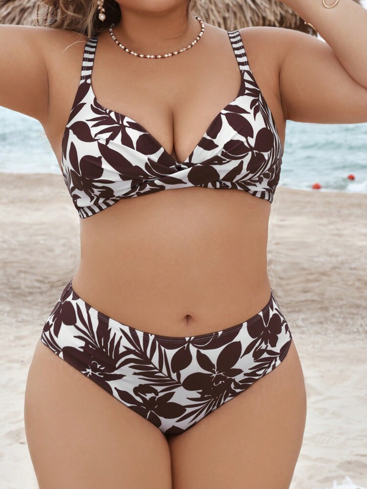 Shein Ropa Interior Mujer Tallas Grandes SHEIN Swim Curve Conjunto