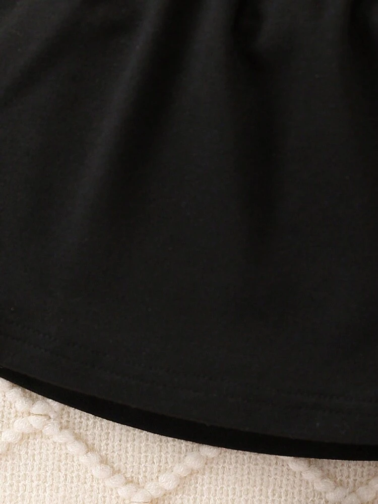 Baby Girl Argyle Pattern Sweatshirt & Skirt