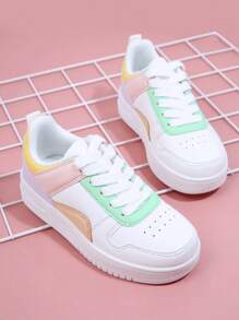 Mini mi Chicas Zapatillas deportivas con cordón delantero - Multicolor - Ver 2