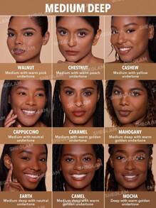 SHEGLAM Base De Maquillaje En Polvo De Alta Cobertura Skin-Focus-Cashew 36 Tonos Control De Grasa Sin Poros Impecable Cobertura Total Polvo Compacto Ligero Suave Mate Polvo Fijador De Aspecto MáS Liso Maquillaje Facial Oferta De Regalo De Navidad Base De Maquillaje Marca Belleza Maquillaje Maquullaje CosméTica Para Mujeres NiñAs Perfecto Para Invierno Primavera Ideal Para Y2K Elegante Moda Adecuado Para CumpleañOs Regalo Fiesta Listo Mejor Color - Cashew - Ver 7