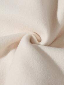 ROMWE MEN Street Life 男款字母&籃球圖案拉鍊連帽衛衣 - 卡其色 - 查看 4