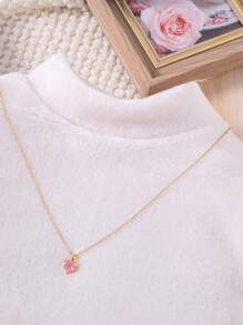 SHEIN 女大童1入組雙口袋夾克&1入組洋裝 - 彩色 - 查看 5