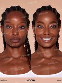 SHEGLAM Skinfinite 保濕粉底液-摩卡無瑕露水粉底液保濕遮瑕隱形毛孔遮瑕無毛孔不油膩輕盈自然柔軟液體粉底液 品牌 美容 化妝 化妝品 適合女性與女孩 完美搭配夏季春季 Y2K 時尚 流行 生日 母親節禮物 假期 派對準備就緒 最佳顏色 - Mocha - 查看 4