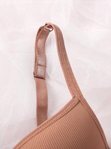 Women's Underwear Underwire Bra - Dusty Pink - View 3