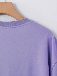 Manfinity EMRG Men Slogan Graphic Drop Shoulder Tee