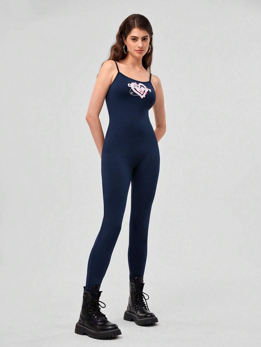 Forever 21 Letter Graphic Tee & Leggings