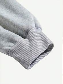 Manfinity Hypemode Nam Chặn màu Lót nhiệt Áo nỉ - Nhiều màu - Xem 4