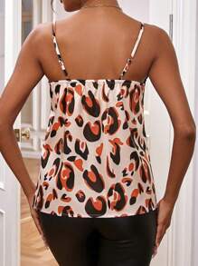 SHEIN Unity In Toàn bộ Trang trí ren Cami ngọn - Nhiều màu - Xem 2