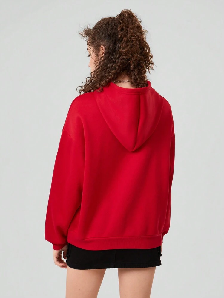 Women's Star Pattern Zipper Hoodie